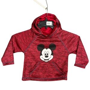 Mickey Mouse Hoodie Toddler 2T Child Disney‎ Hooded Pullover Sweatshirt Pockets